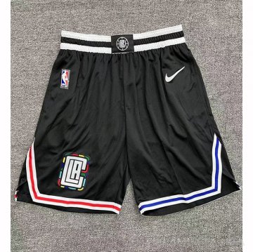 Pantalone Los Angeles Clippers Ciudad 2022-23 Negro