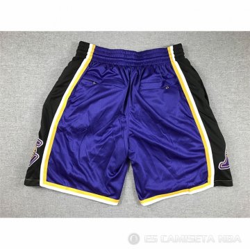 Pantalone Los Angeles Lakers Just Don Violeta2