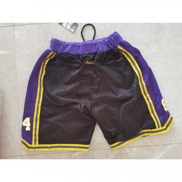 Pantalone Los Angeles Lakers Mamba Violeta Negro