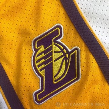 Pantalone Los Angeles Lakers Mitchell & Ness 2009-10 Blanco