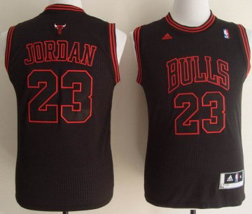 5Camiseta Jordan #23 Chicago Bulls Nino Negro