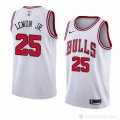 Camiseta-Walt Lemon JR. #25 Chicago Bulls Association 2018 Blanco