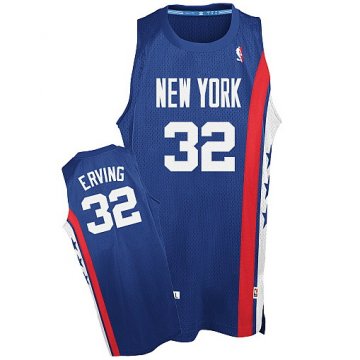 Camiseta Erving #32 Nets ABA Azul