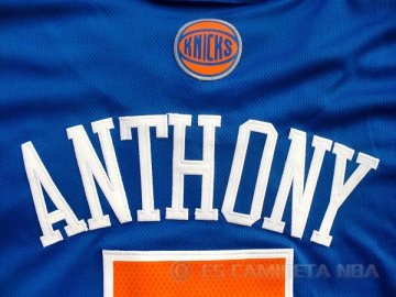 Camiseta Anthony #7 New York Knicks Azul