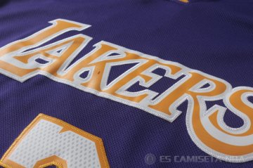 Camiseta Ball #2 Los Angeles Lakers Violeta
