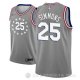 Camiseta Ben Simmons #25 Philadelphia 76ers Ciudad 2018-19 Gris