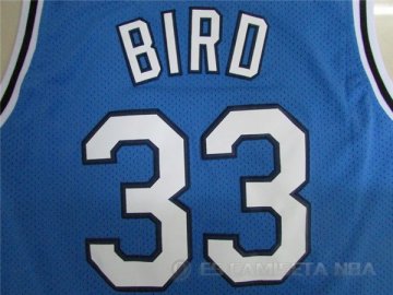 Camiseta Bird #33 Indiana State Sycamores NCAA Azul