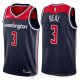 Camiseta Bradley Beal #3 Washington Wizards Statement 2017-18 Azul