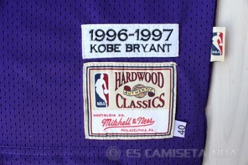 Camiseta Bryant #8 Los Angeles Lakers Retro Purpura