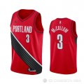 Camiseta C.j. McCollum NO 3 Portland Trail Blazers Statement 2020-21 Rojo