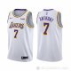 Camiseta Carmelo Anthony NO 7 Los Angeles Lakers Association 2021 Blanco