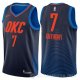 Camiseta Carmelo Anthony #7 Oklahoma City Thunder Statement 2017-18 Azul