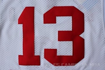 Camiseta Chamberlain #13 Philadelphia 76ers Retro Blanco Rojo