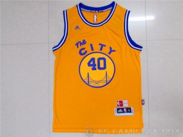 Camiseta Barnes #40 Golden State Warriors Amarillo