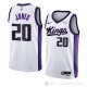 Camiseta Colby Jones #20 Sacramento Kings Association 2023-24 Blanco