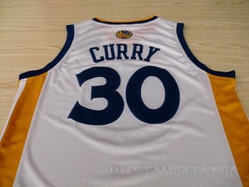 Camiseta Curry #30 Golden State Warriors Blanco