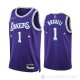 Camiseta D'Angelo Russell #1 Los Angeles Lakers Ciudad 2021-22 Violeta