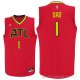 Camiseta Dad #1 Atlanta Hawks Dia del Padre Rojo