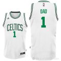 Camiseta Dad #1 Boston Celtics Dia del Padre Blanco