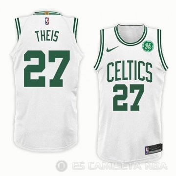 Camiseta Daniel Theis #27 Boston Celtics Association 2018 Blanco