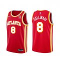 Camiseta Danilo Gallinari NO 8 Atlanta Hawks Icon 2020-21 Rojo