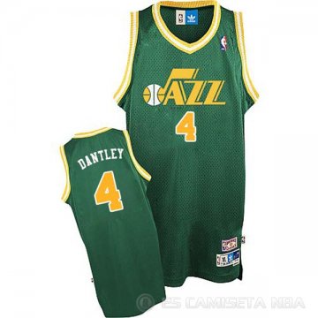 Camiseta Dantley #4 Utah Jazz Retro Verde
