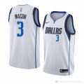 Camiseta Daryl Macon #3 Dallas Mavericks Association 2018-19 Blanco