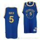 Camiseta Davis #5 Golden State Warriors Retro Azul