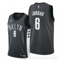 Camiseta Deandre Jordan #8 Brooklyn Nets Statement Negro