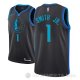 Camiseta Dennis Smith Jr. #1 Dallas Mavericks Ciudad 2018-19 Azul