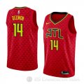 Camiseta Dewayne Dedmon #14 Atlanta Hawks Statement 2018 Rojo