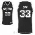 Camiseta Diaw #33 San Antonio Spurs Negro
