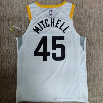Camiseta Donovan Mitchell #45 Utah Jazz Association Autentico 2022-23 Blanco