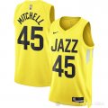 Camiseta Donovan Mitchell #45 Utah Jazz Icon 2022-23 Amarillo