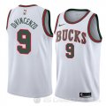 Camiseta Donte Divincenzo #9 Milwaukee Bucks Classic 2018 Blanco