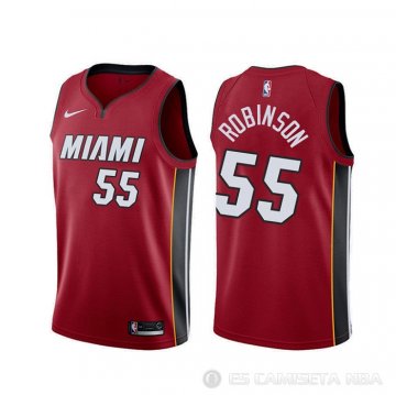 Camiseta Duncan Robinson #55 Miami Heat Statement Rojo