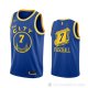 Camiseta Eric Paschall #7 Golden State Warriors Hardwood Classics 2020-21 Azul