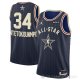 Camiseta Giannis Antetokounmpo #34 All Star 2024 Milwaukee Bucks Azul