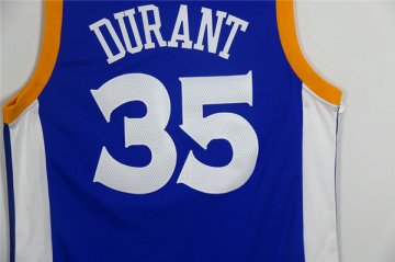 Camiseta Golden State Warriors Durant #35 Azul 2017