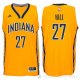 Camiseta Hill #27 Indiana Pacers Amarillo