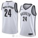 Camiseta Hollis-Jefferson #24 Brooklyn Nets Association 2018 Blanco