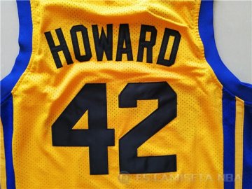 Camiseta Howard #42 Pelicula Beavers Amarillo