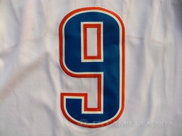 Camiseta Ibaka #9 Oklahoma City Thunder Blanco