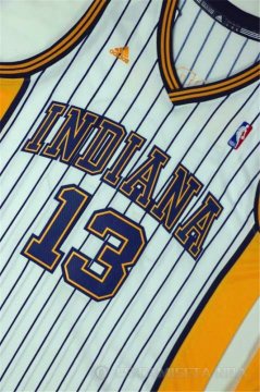 Camiseta George #13 Indiana Pacers Blanco