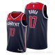 Camiseta Isaac Bonga #17 Washington Wizards Statement Edition Azul