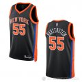 Camiseta Isaiah Hartenstein #55 New York Knicks Ciudad 2022-23 Negro
