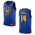 Camiseta Ish Smith #14 Denver Nuggets Statement 2022-23 Azul