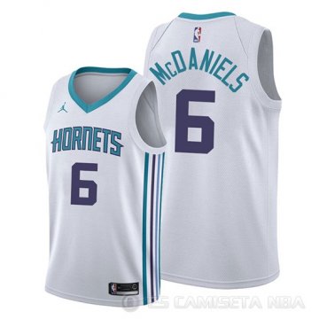 Camiseta Jalen Mcdaniels #6 Charlotte Hornets Association Blanco