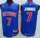 Camiseta Jennings #7 Detroit Pistons Azul