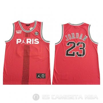 Camiseta Jordan #23 AJ x PSG Rojo